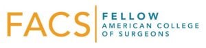 FACS - Fellow American College of Surgeons logo
